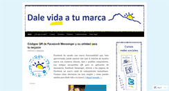 Desktop Screenshot of dalevidaatumarca.com